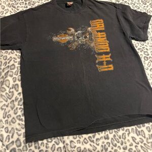 Harley-Davidson Black Graphic T-Shirt